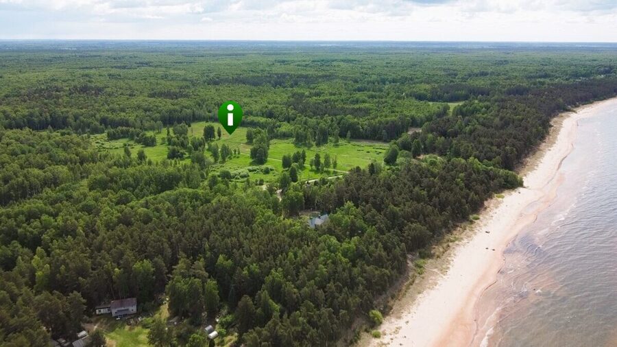 Land 350m from the sea coastline - 17.74 hectares in the Vidzeme seaside for construction