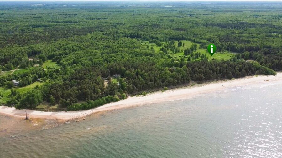 Land 150m from the sea coastline - 10.07 hectares in the Vidzeme seaside for construction