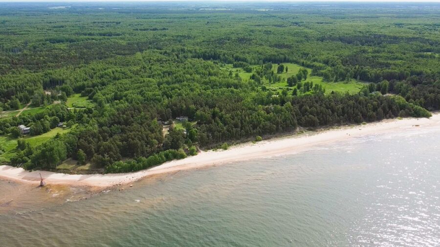 Land 150m from the sea coastline - 10.07 hectares in the Vidzeme seaside for construction
